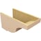 Ekena Millwork 12"W x 24"D x 12"H Wide Van Buren Rough Cedar Woodgrain TimberThane Corbel, Primed Tan CORUR12X24X12VANRCPR - alternate 4
